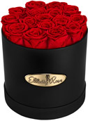 Preserved boxed roses